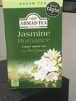 Количество сахара в Ahmad Green Jasmine Tea
