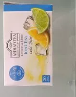 Количество сахара в D) Ahmad Ice Tea 20 Foil - Lemon & Lime Cold Brew