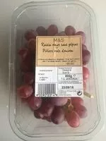 Raisins rouges sans pepins