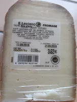 Sucre et nutriments contenus dans E-leclerc fromage