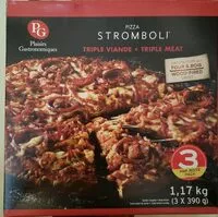 Pizza Stromboli triple viande