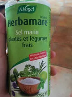 Cantidad de azúcar en Herbamare - Sel marin plantes et légumes frais