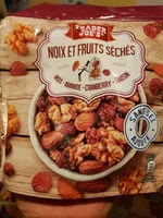 Sokerin määrä sisällä Noix et fruits séchés Noix-Amande- Cranberry-Raisin
