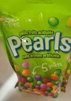 İçindeki şeker miktarı Pearls goût fruits acidulés
