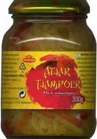 Количество сахара в Atjar tjampoer