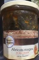 Sokerin määrä sisällä Préparation d'abricots rouges du Roussillon