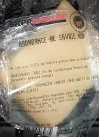 Количество сахара в Abondance de Savoie AOP