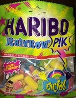 Quantité de sucre dans Rainbow Pik