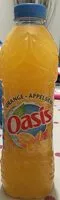 Quantité de sucre dans Oasis Orange