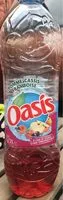 Sokerin määrä sisällä Oasis Pomme-Cassis-Framboise