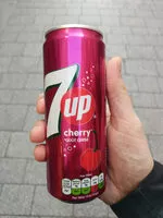 Sokerin määrä sisällä 7UP Cherry 33 cl