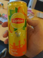 Sokerin määrä sisällä Lipton Ice Tea Saveur Pêche