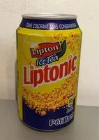 Sokerin määrä sisällä Lipton Liptonic l'original pétillant 33 cl