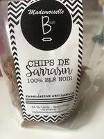 Quantité de sucre dans Chips de Sarrasin 100% Blé Noir