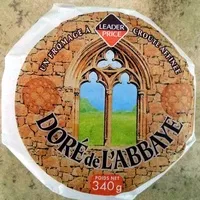 入っている砂糖の量 Doré de l'Abbaye (28,5% MG)