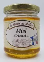 Quantité de sucre dans Miel d'Acacia de France