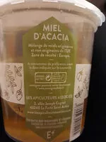 Количество сахара в Miel d'acacia