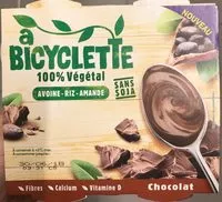 入っている砂糖の量 A bicyclette 100% vegetal chocolat