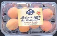 Quantité de sucre dans Abricots rouges du Roussillon