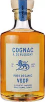 Quantité de sucre dans A.de Fussigny Cognac Pure Organic VSOP