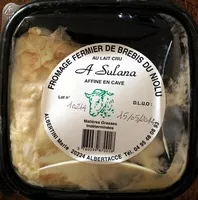 Sucre et nutriments contenus dans A-sulana