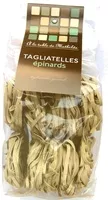 İçindeki şeker miktarı Tagliatelles épinards