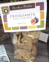 İçindeki şeker miktarı Croquants aux figues