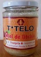 Sucre et nutriments contenus dans T-telo