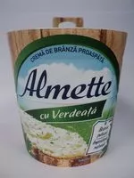Количество сахара в Almette Crema de branza cu verdeață
