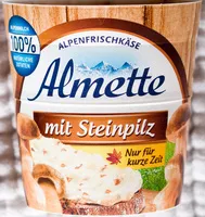 Количество сахара в Almette mit Steinpilz