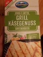 入っている砂糖の量 Kross & Saftig - Grill Käsegenuss - Gartenkräuter