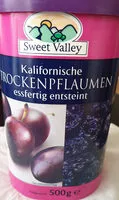 Quantité de sucre dans Trockenpflaumen