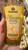 Quantité de sucre dans Alnatura Bio Akazien Honig 350 g