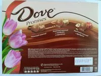 Сахар и питательные вещества в Dove promises