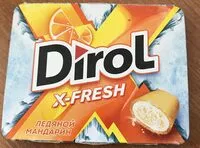 Сахар и питательные вещества в Dirol