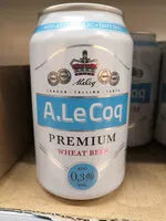 Sokerin määrä sisällä A.Le Coq Premium Wheat Beer 0,3%
