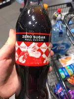 Sokerin määrä sisällä Coca-Cola Zero Sugar