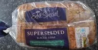 Sokerin määrä sisällä Superseded sliced loaf bread