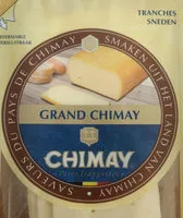 入っている砂糖の量 Grand Chimay - fromage trappiste