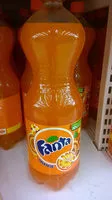 Sokerin määrä sisällä Fanta orange 1.5l