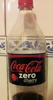 Sokerin määrä sisällä Coca cola zero cherry