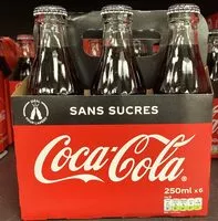Sokerin määrä sisällä Coca Cola sans sucres