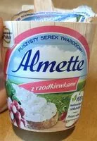 Количество сахара в Almette z rzodkiewkami
