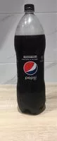 Quantité de sucre dans Pepsi max