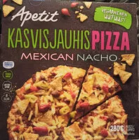 Sokerin määrä sisällä Mexican nacho vegaanipizza