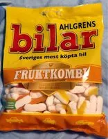 Sokerin määrä sisällä Ahlgrens Bilar Fruktkombi