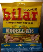 Sokerin määrä sisällä Ahlgrens bilar Modell A16
