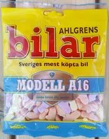 Sokerin määrä sisällä Ahlgrens bilar Modell A16