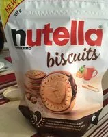 İçindeki şeker miktarı Ferrero- Nutella Biscuits Resealable Bag, 304g (10.7oz)