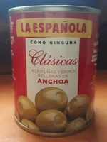 İçindeki şeker miktarı Aceitunas rellenas de anchoa